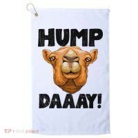 Hump Day Desert Animal Lover Golf Towel thumb 0