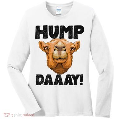 Hump Day Desert Animal Lover Women's Long Sleeve Shirt