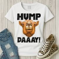 Hump Day Desert Animal Lover Women's T-Shirt thumb 3