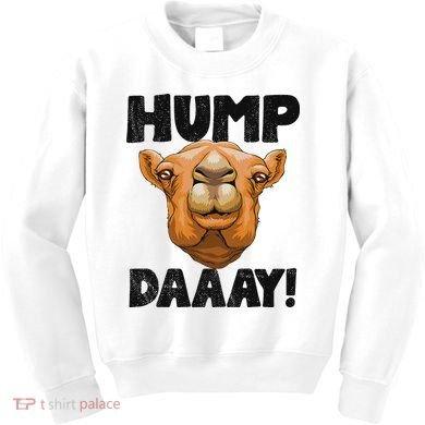 Hump Day Desert Animal Lover Kids Sweatshirt