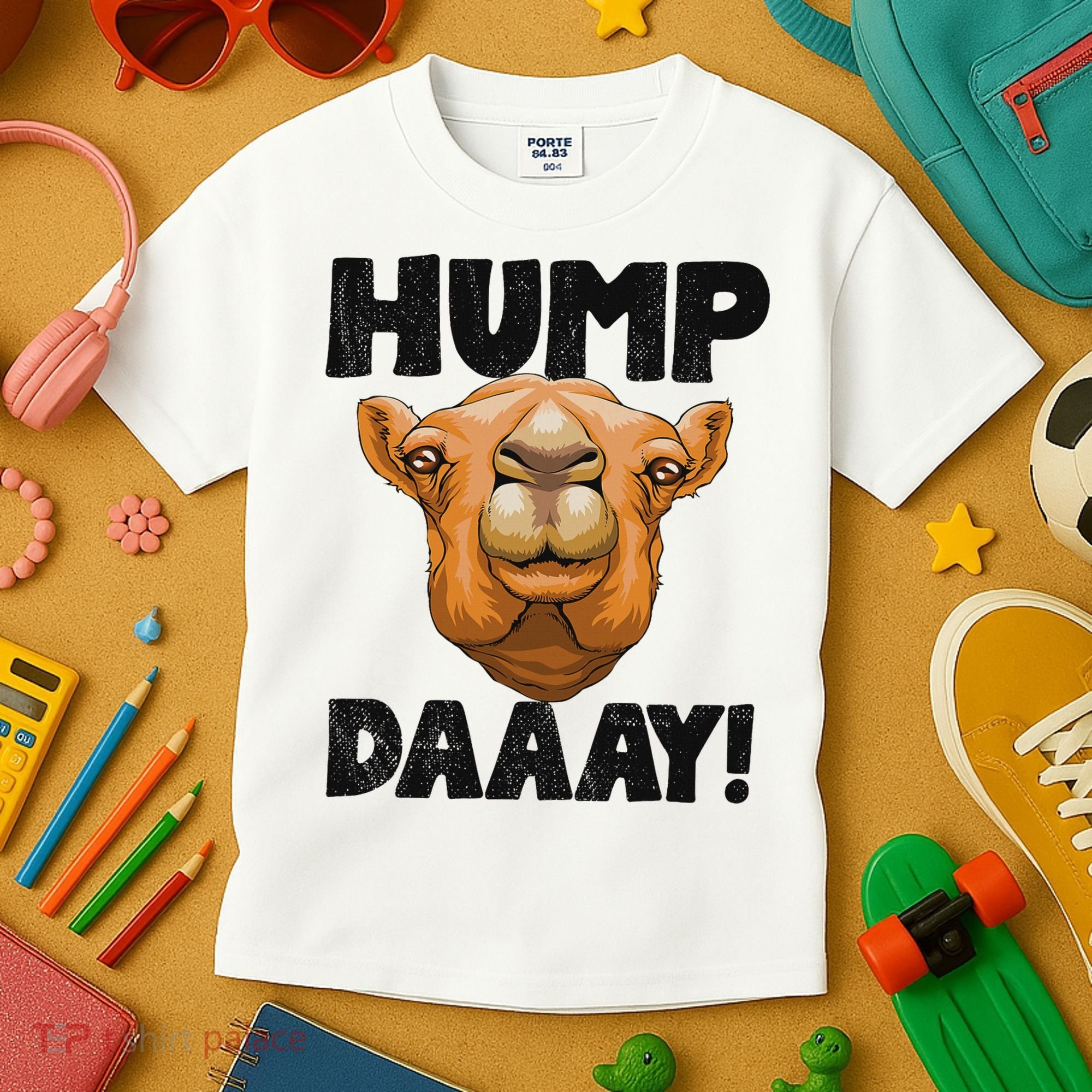 Hump Day Desert Animal Lover Kids T-Shirt
