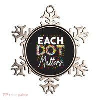 Happy Dot Day Each Dot Matters Polka Dot Lover Gift Ornament thumb 0