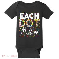 Happy Dot Day Each Dot Matters Polka Dot Lover Gift Baby Bodysuit thumb 0