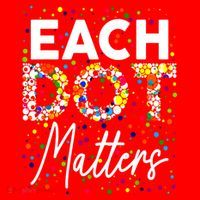 Happy Dot Day Each Dot Matters Polka Dot Lover Gift Santa Hat thumb 1