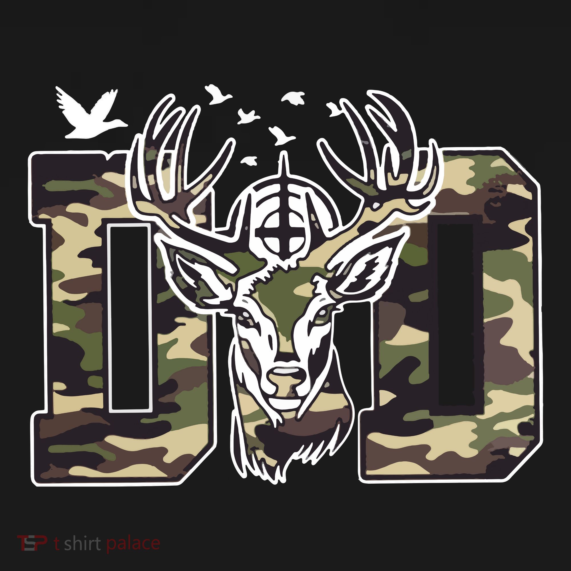 Hunter Dad Deer Hunting Doggie Tank