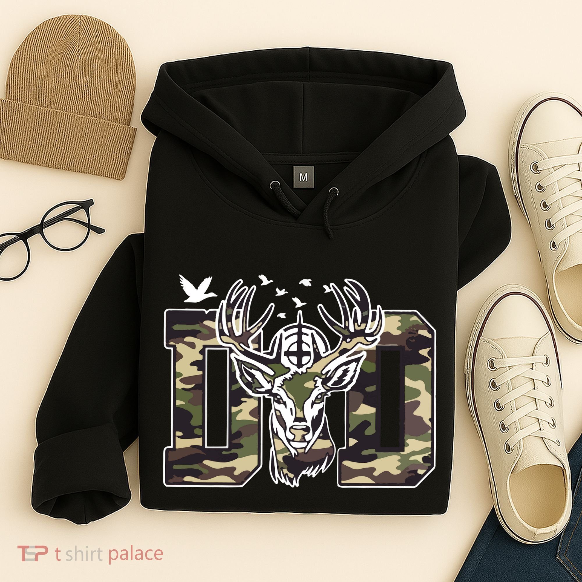 Hunter Dad Deer Hunting Hoodie