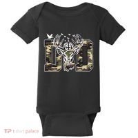 Hunter Dad Deer Hunting Baby Bodysuit thumb 0
