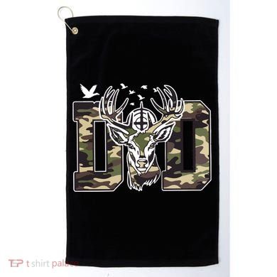 Hunter Dad Deer Hunting Golf Towel