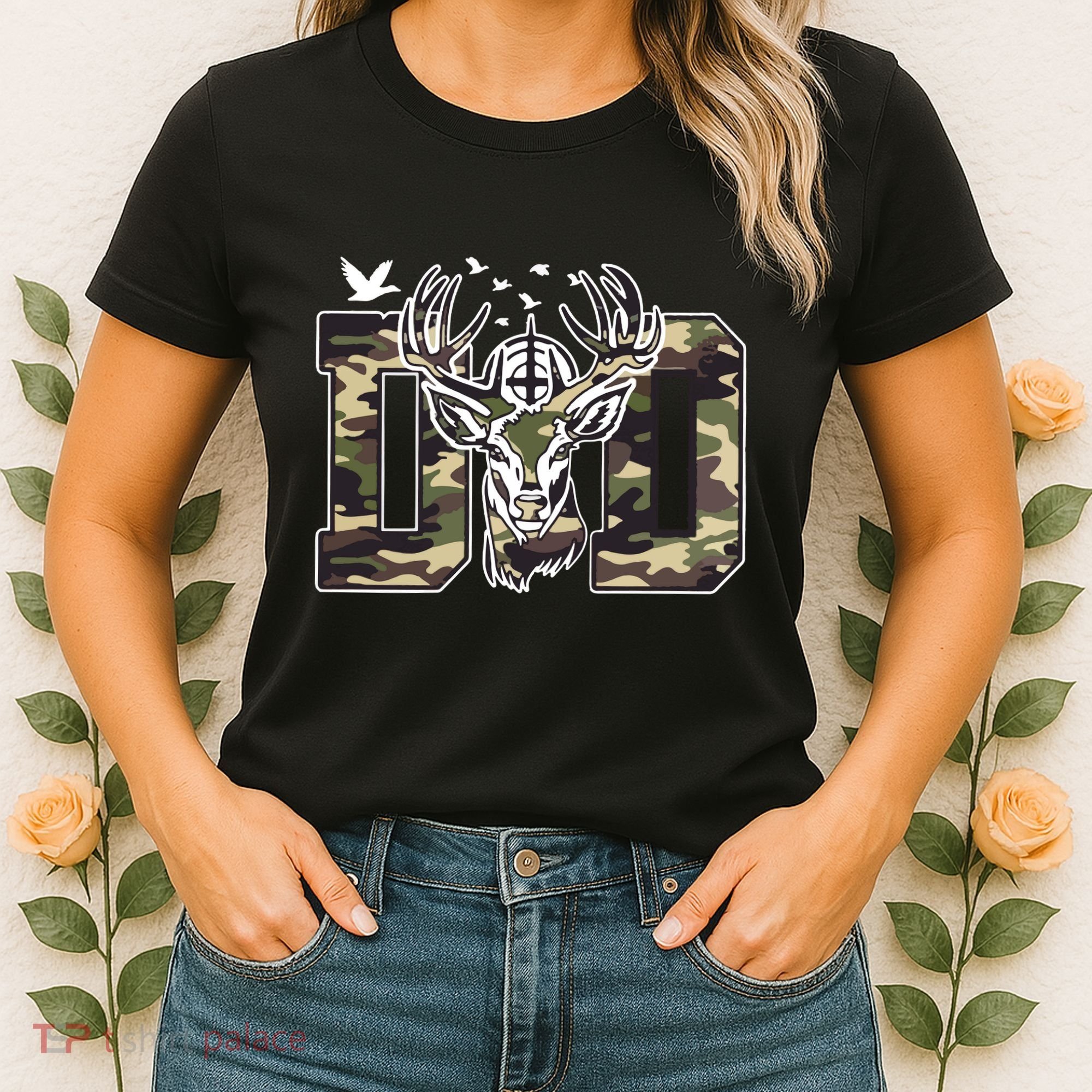 Hunter Dad Deer Hunting Women's T-Shirt