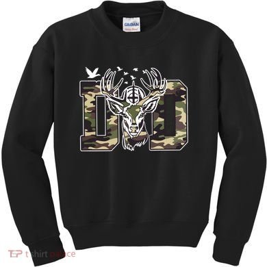 Hunter Dad Deer Hunting Kids Sweatshirt