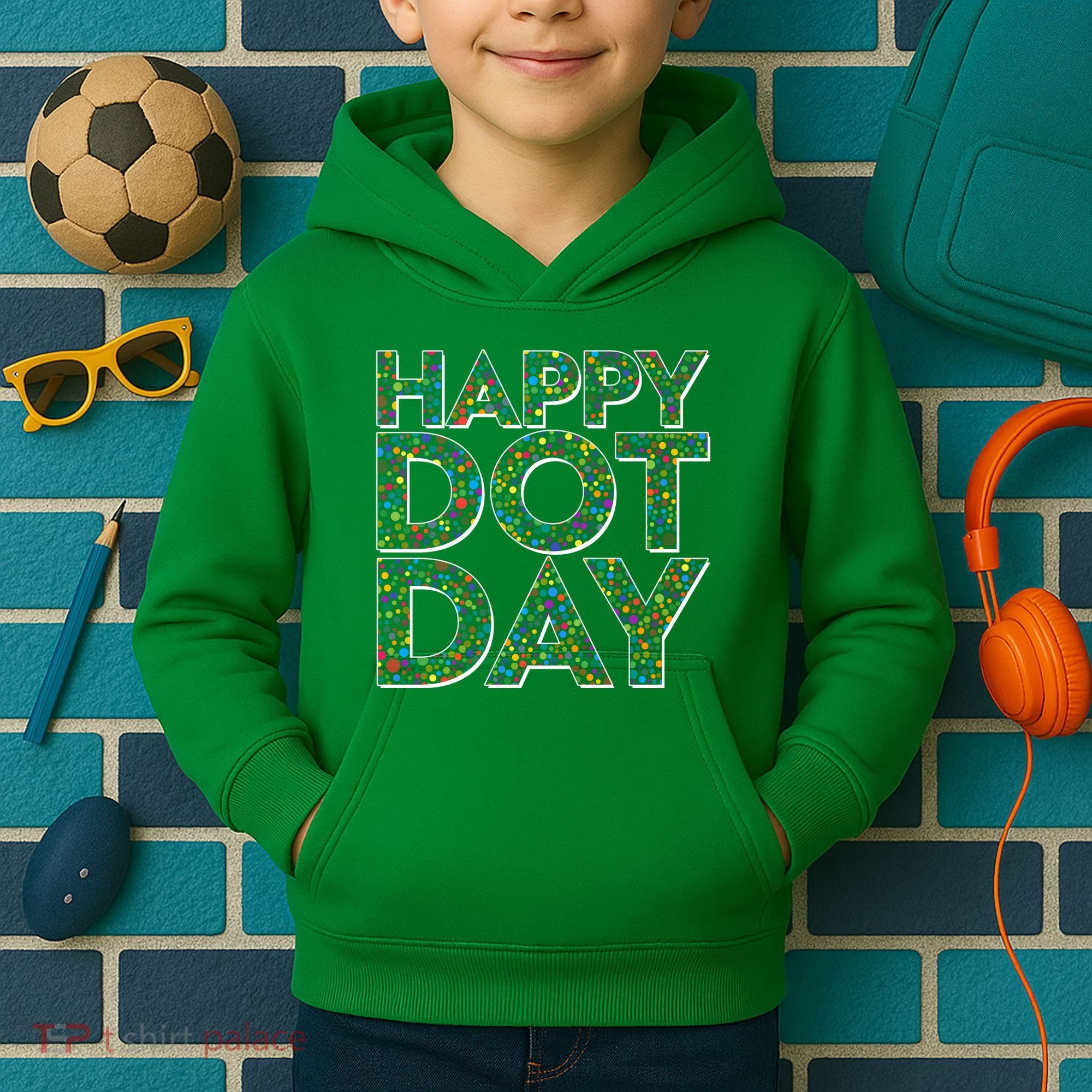 Happy Dot Day International Dot Day Kids Hoodie