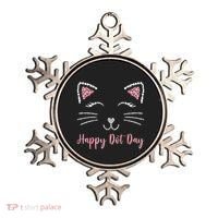 Happy Dot Day Cat Lover Woman Cute Dot Cat Gift Ornament thumb 0