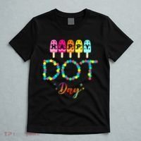 Happy Dot Day Colorful T-Shirt thumb 5