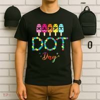 Happy Dot Day Colorful T-Shirt thumb 6