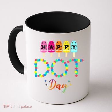 Happy Dot Day Colorful Coffee Mug
