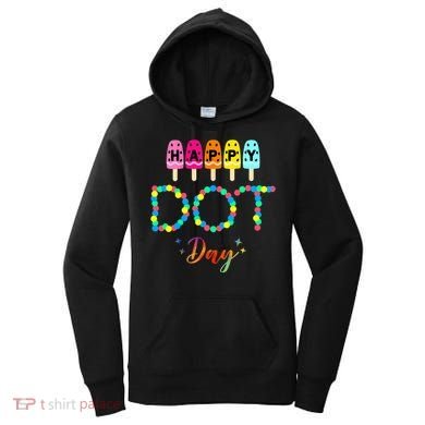 Happy Dot Day Colorful Women's Hoodie