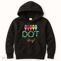 Happy Dot Day Colorful Kids Hoodie thumb 0
