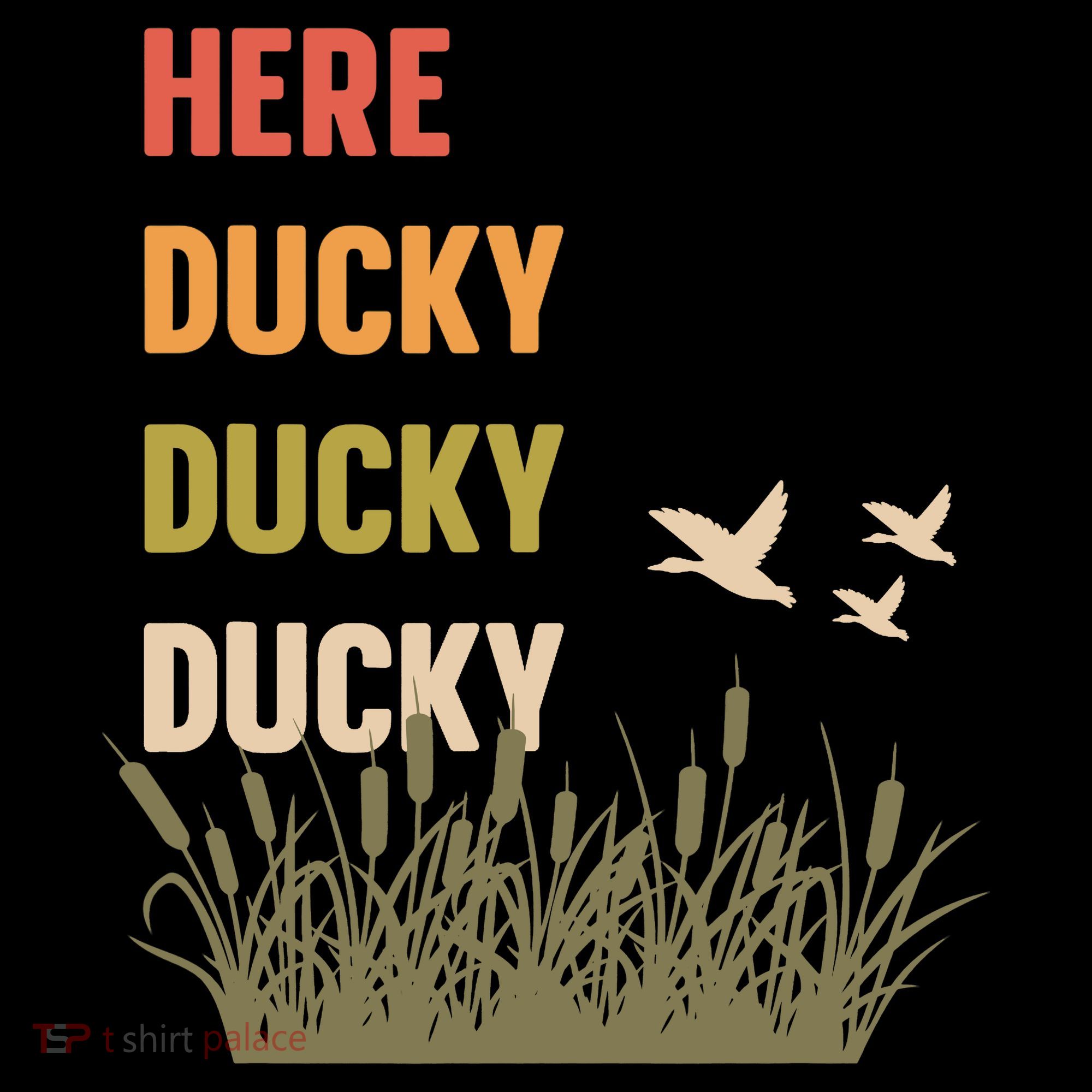 Here Ducky Ducky Ducky Funny Duck Call For Duck Hunters Coffee Mug