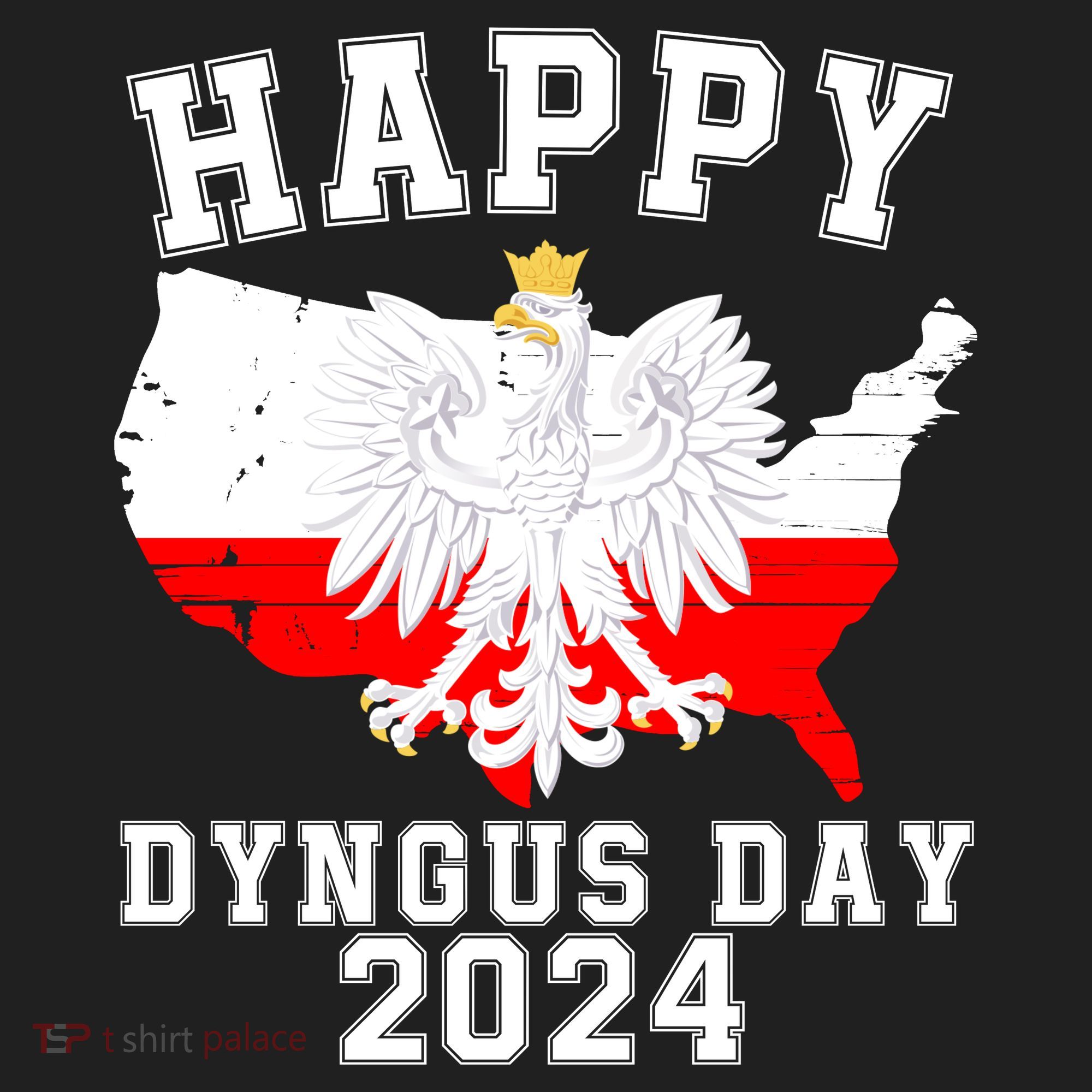 Happy Dyngus Day 2024 Polska Polish White Eagle Dyngus Day Polish Eagle Tumbler