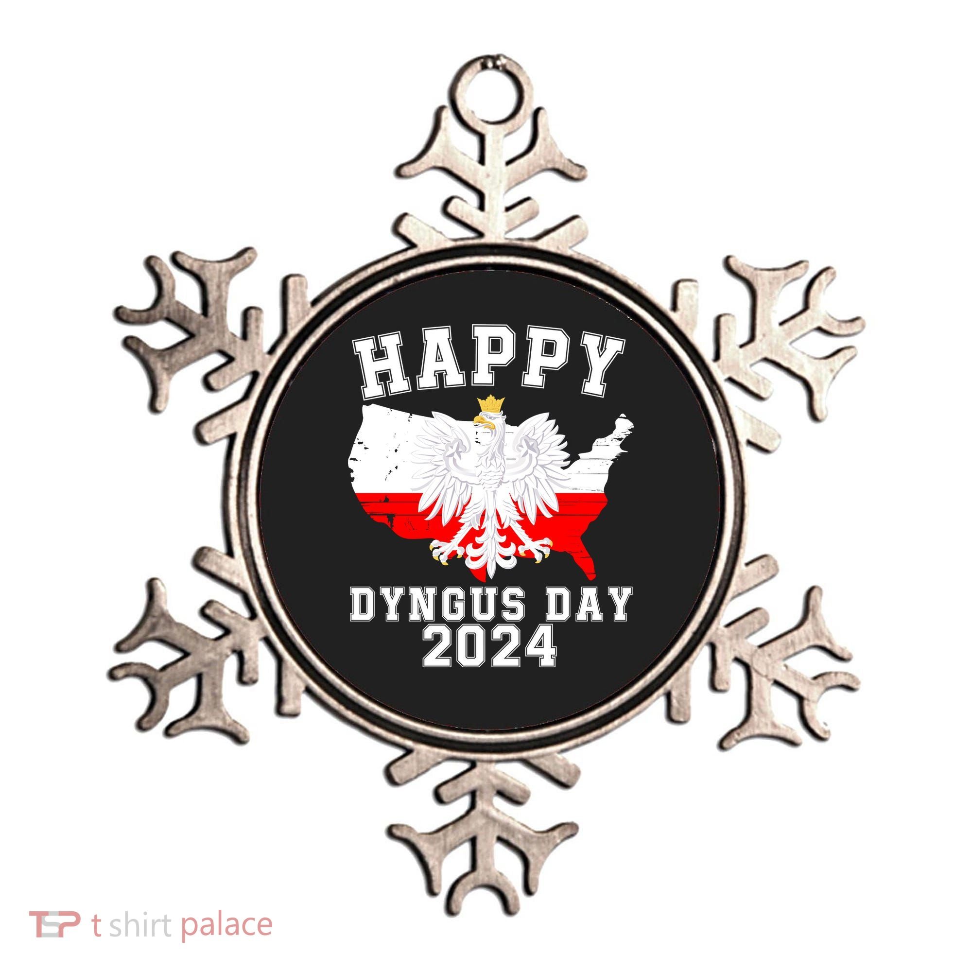Happy Dyngus Day 2024 Polska Polish White Eagle Dyngus Day Polish Eagle Ornament