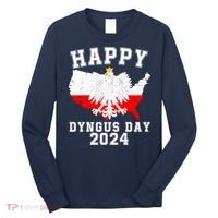 Happy Dyngus Day 2024 Polska Polish White Eagle Dyngus Day Polish Eagle Long Sleeve Shirt thumb 0