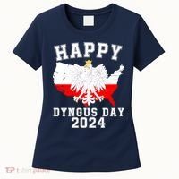 Happy Dyngus Day 2024 Polska Polish White Eagle Dyngus Day Polish Eagle Women's T-Shirt thumb 0