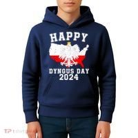 Happy Dyngus Day 2024 Polska Polish White Eagle Dyngus Day Polish Eagle Kids Hoodie thumb 4