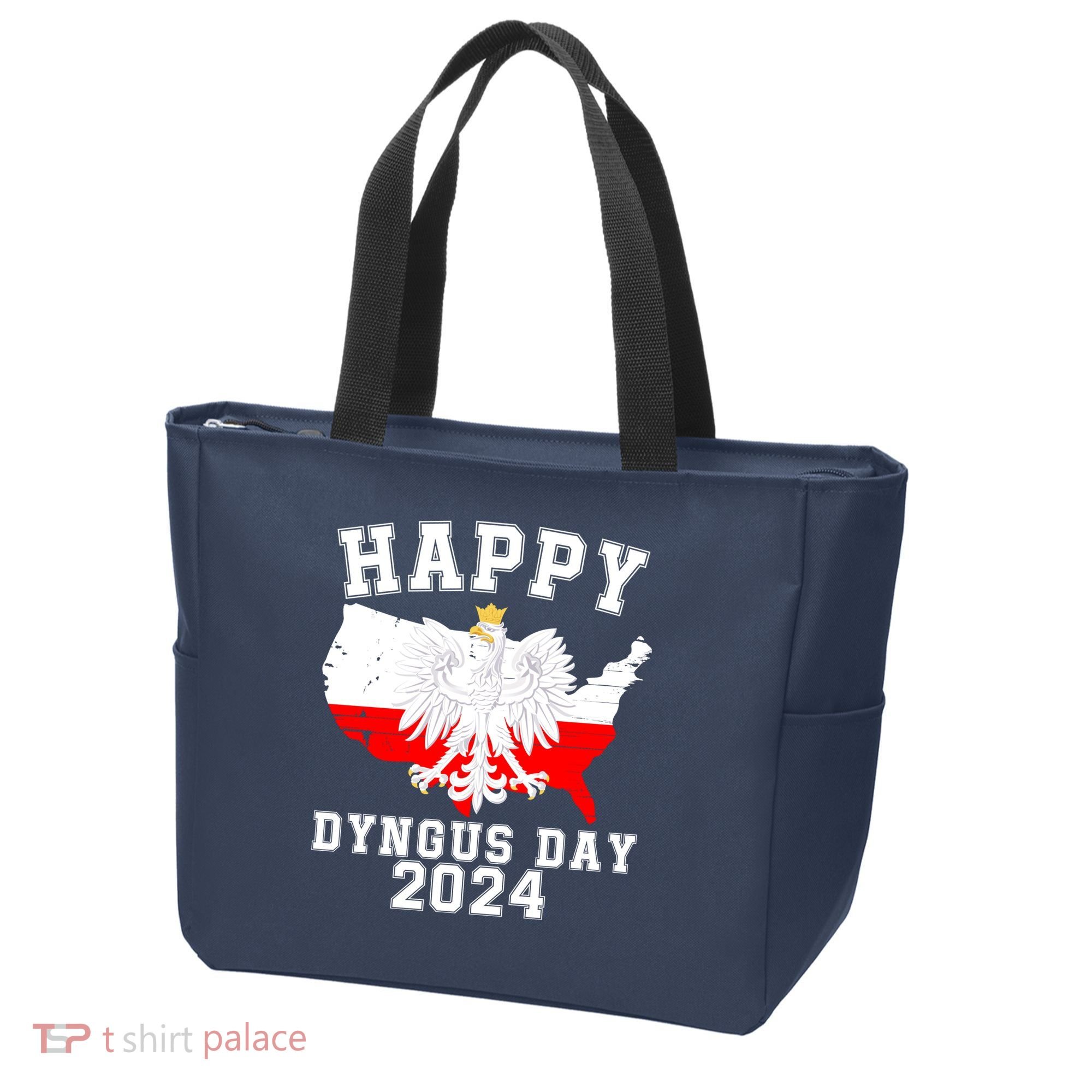 Happy Dyngus Day 2024 Polska Polish White Eagle Dyngus Day Polish Eagle Tote Bag
