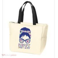 Happy Dot Day Messy Bun Tote Bag thumb 3