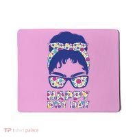 Happy Dot Day Messy Bun Mousepad thumb 0