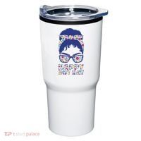 Happy Dot Day Messy Bun Tumbler thumb 0