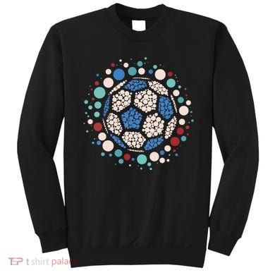 Happy Dot Day Soccer Ball Lover Polka Dot Sweatshirt