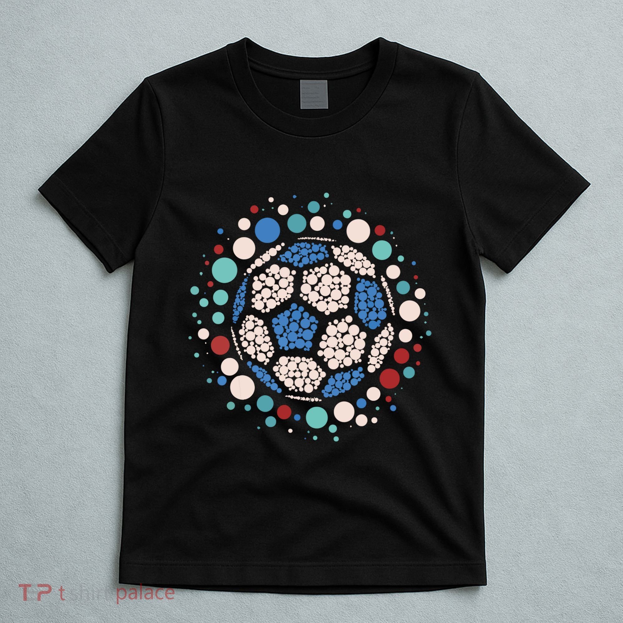 Happy Dot Day Soccer Ball Lover Polka Dot T-Shirt