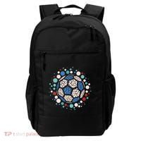Happy Dot Day Soccer Ball Lover Polka Dot Backpack thumb 0