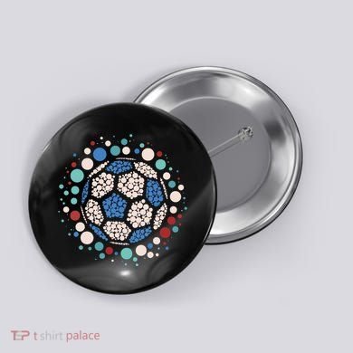 Happy Dot Day Soccer Ball Lover Polka Dot Button