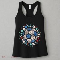 Happy Dot Day Soccer Ball Lover Polka Dot Women's Tank Top thumb 3