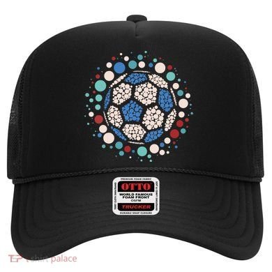 Happy Dot Day Soccer Ball Lover Polka Dot Hat