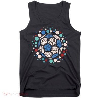 Happy Dot Day Soccer Ball Lover Polka Dot Tank Top