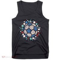 Happy Dot Day Soccer Ball Lover Polka Dot Tank Top thumb 0