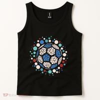 Happy Dot Day Soccer Ball Lover Polka Dot Tank Top thumb 2