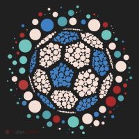 Happy Dot Day Soccer Ball Lover Polka Dot Golf Towel thumb 3