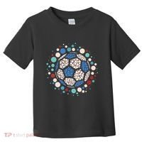 Happy Dot Day Soccer Ball Lover Polka Dot Toddler T-Shirt thumb 0