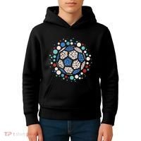 Happy Dot Day Soccer Ball Lover Polka Dot Kids Hoodie thumb 4