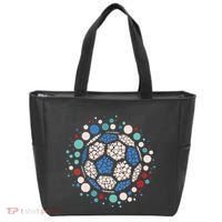 Happy Dot Day Soccer Ball Lover Polka Dot Tote Bag thumb 0