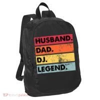 Husband Dad DJ Legend Funny DJ Disc Jockey Music Player Port Authority Crush Ripstop Backpack thumb 1