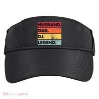 Husband Dad DJ Legend Funny DJ Disc Jockey Music Player Adult Drive Performance Visor thumb 0