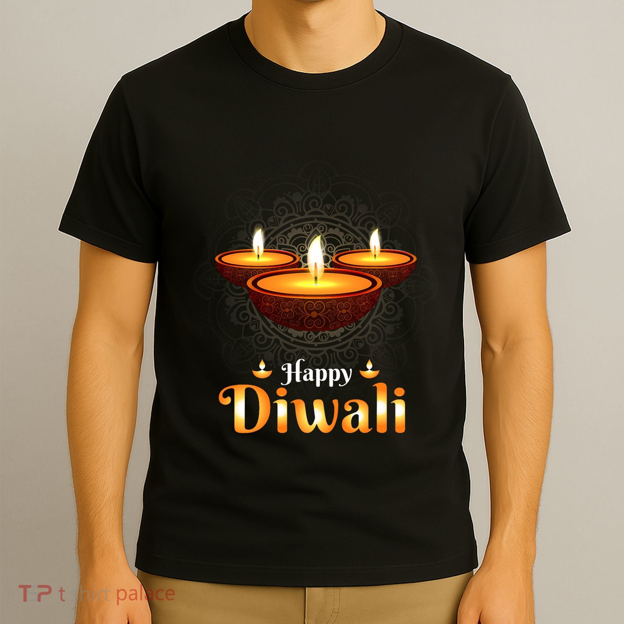 Happy Diwali Deepavali Hindu Indian Festival Of Lights T-Shirt