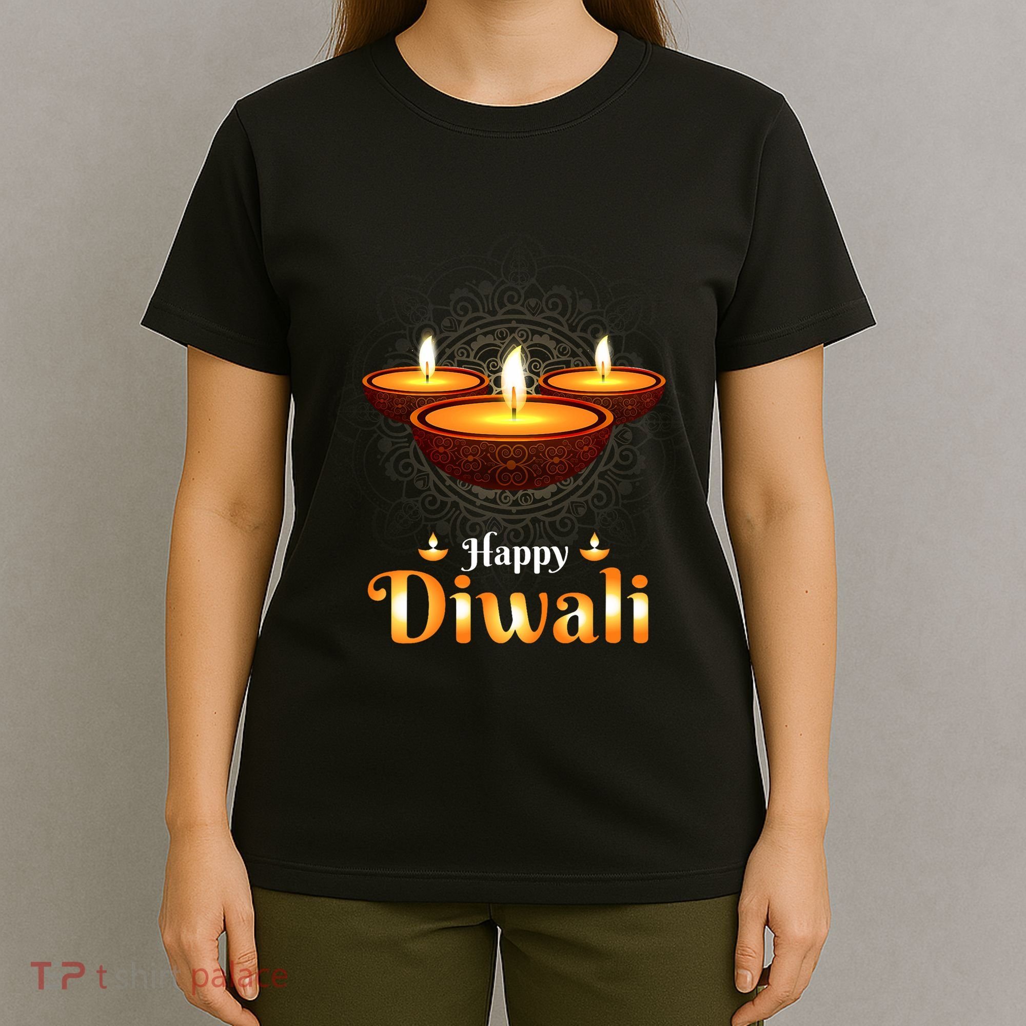 Happy Diwali Deepavali Hindu Indian Festival Of Lights T-Shirt