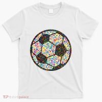 Happy Dot Day International Dot Day Polka Dot Soccer Futbol Ball T-Shirt thumb 0
