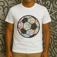 Happy Dot Day International Dot Day Polka Dot Soccer Futbol Ball T-Shirt thumb 3